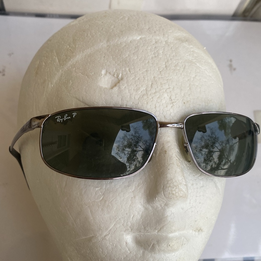 Ray-Ban Rectangular Sunglasses Made In Italy Men … - image 1